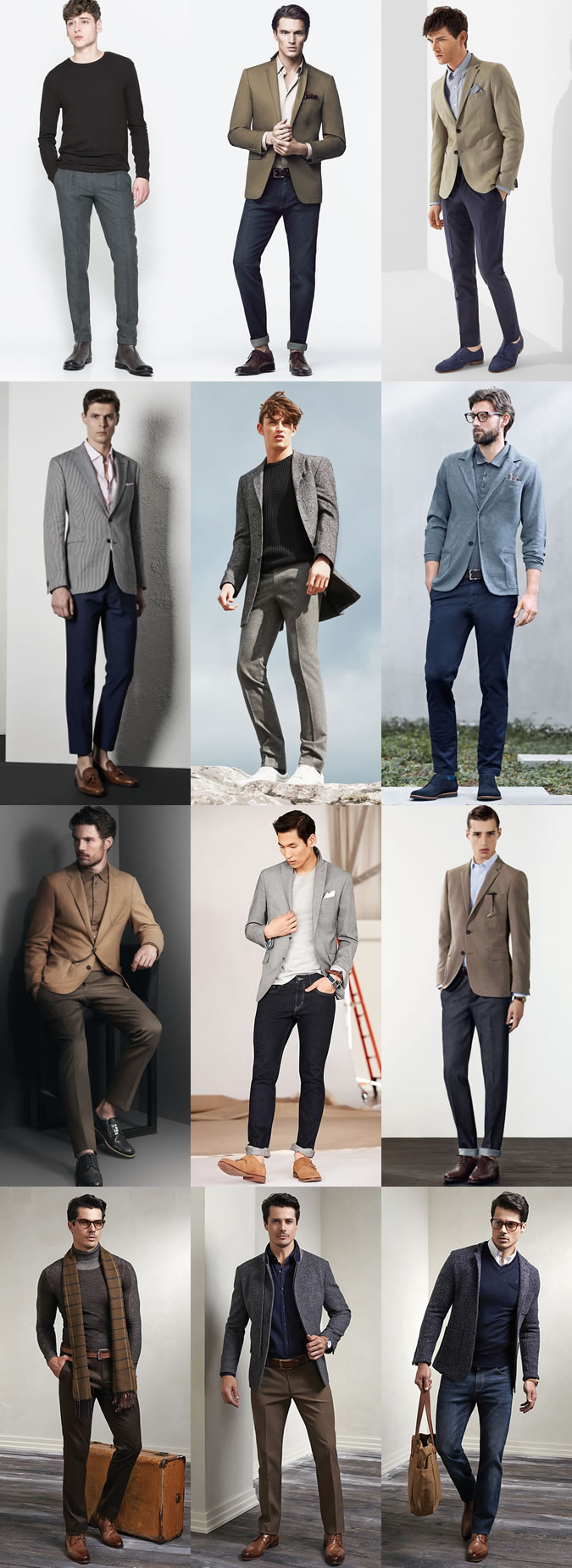 Men's business casual hot sale fall 2018