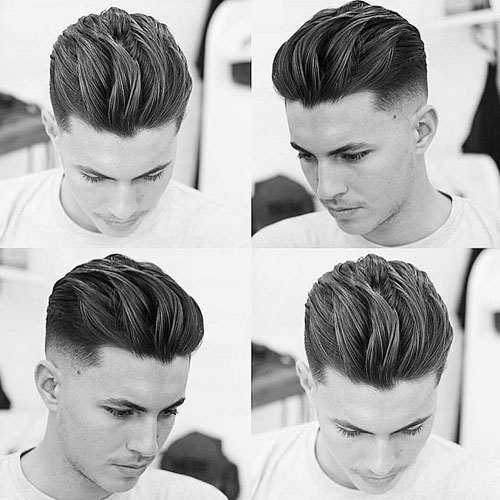 Slicked Back Undercut Hairstyles for Men with Class » Men 