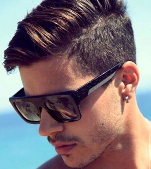 Short Sides Long Top Haircuts for Men » Men's Guide