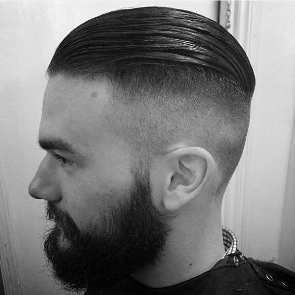 undercut slick back