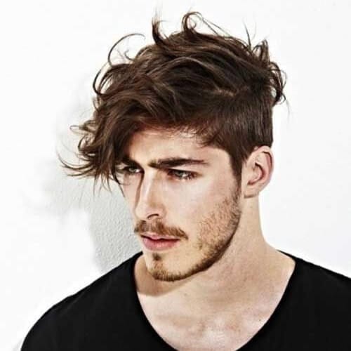 Wavy hairstyles for men