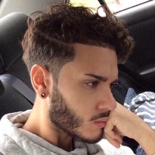 Wavy hairstyles for men