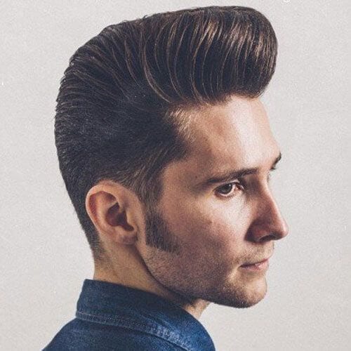 Classic Pompadour hairstyles