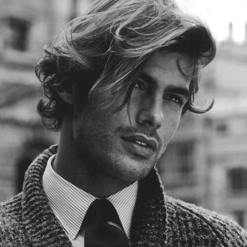 Wavy Hairstyles for Men