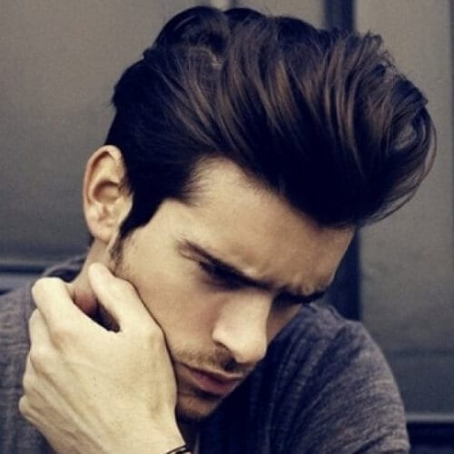 Classic Pompadour hairstyles