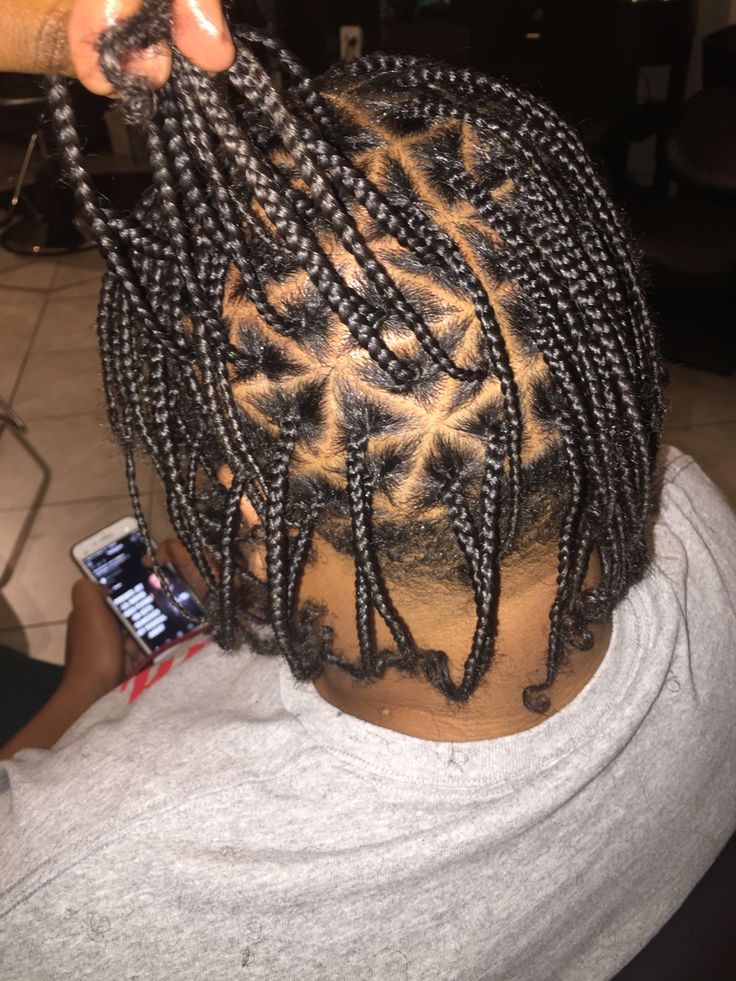 triangle box braid