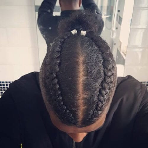 Crown Braid with Ponytail