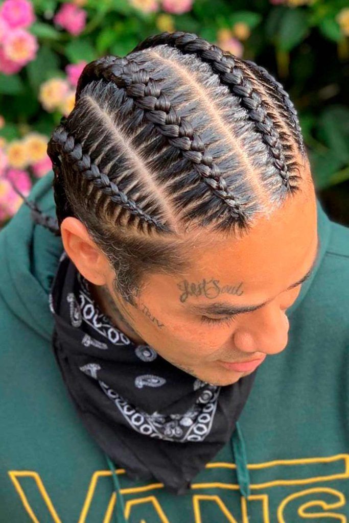 Four Braids For Men